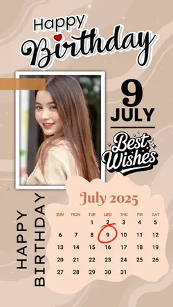 9 JULY HBD AESTH