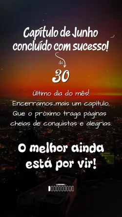 Obrigada Junho