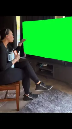 mama enjoying tv