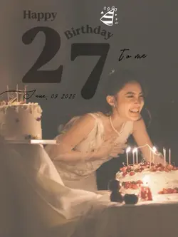 HAPPY BIRTHDAY TO ME