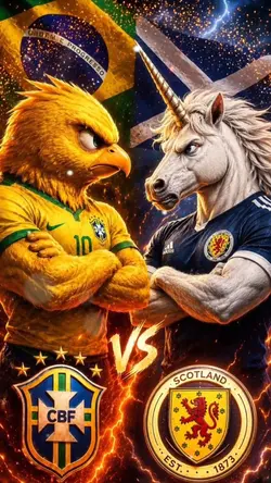 Brasil vs Escócia