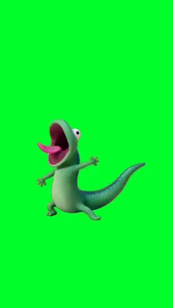 Lizard screaming