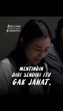 mentingin diri 