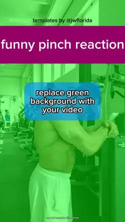funny pinch reaction