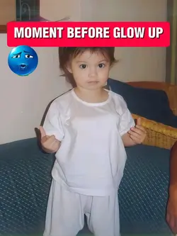 Moment before glow 