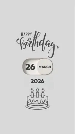 HBD 26 MARCH 2026