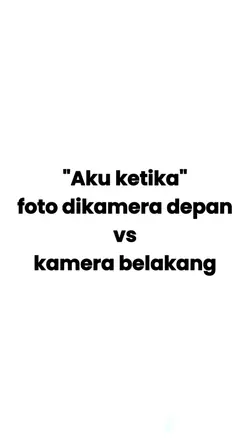 foto dikamera depan
