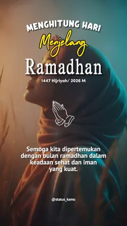 menjelang ramadhan