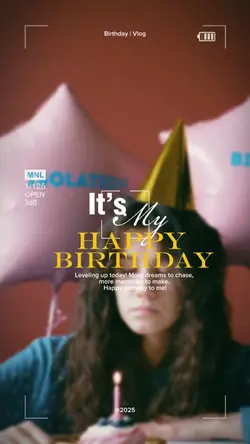 It’s my birthday