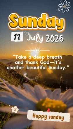 July 12 sunday