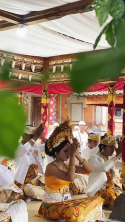 Balinese ceremony