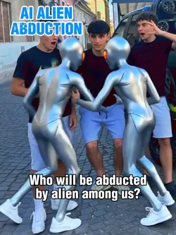 AI ALIEN ABDUCTION