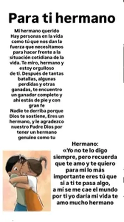 Poto de hermano 