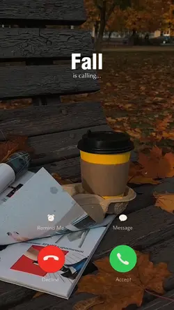 Fall is calling