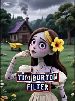Tim burton filter