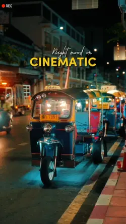 night vlog cinematic