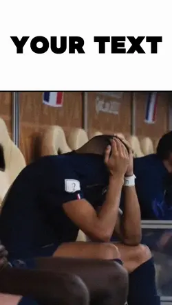 Mbappe sad