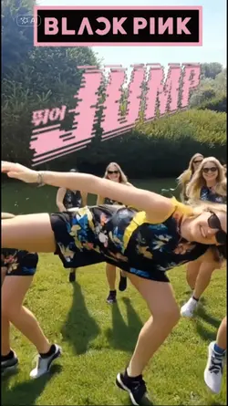 BLACK PINK JUMP MEME