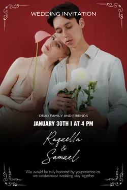 Invitation wedding