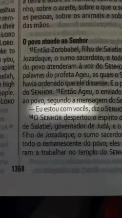 "Eu estou com você "