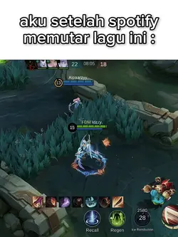 memutar lagu ini