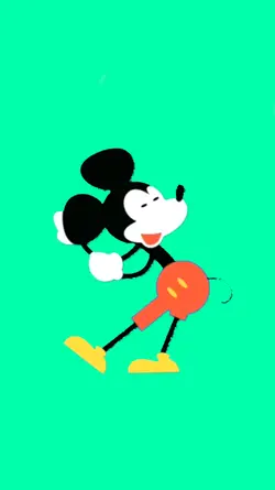 Mickey dancing 