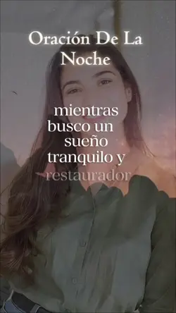 oracion para dormir