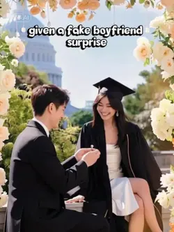 fake boyfriend surpr