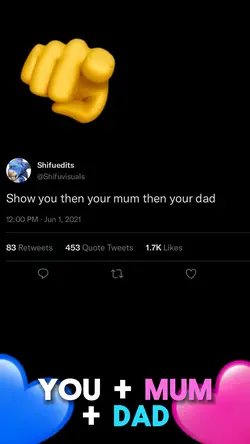 YOU + MUM + DAD 👨‍👩‍👧