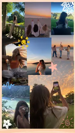 summer collage ☀️