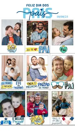Feliz dia dos pais 