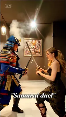 AI Samurai duel