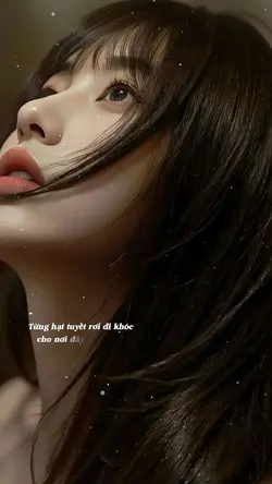 từng hạt tuyết rơi