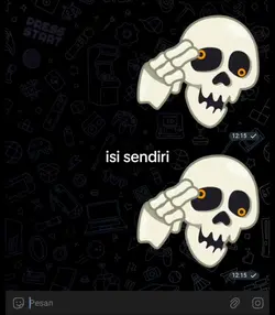 mentahan emoji tele 