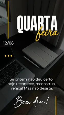 Quarta bom dia