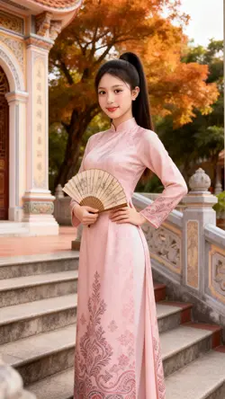 áo dài tết