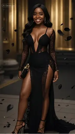 PRETTY BLAVK DRESS