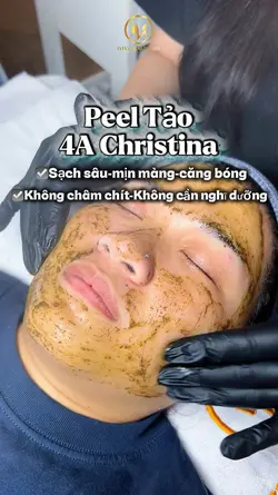 mẫu peel tảo spa 