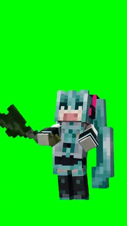 MINECRAFT MIKU LEEK