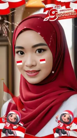 Sticker Bendera 
