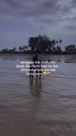 tapi aku rindu !