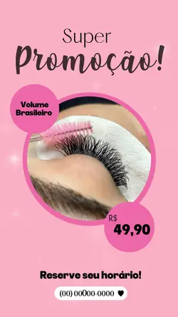 PROMOÇÃO CÍLIOS 