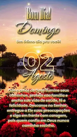 Bom dia! Domingo