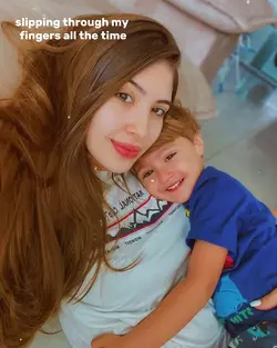 Mother and son