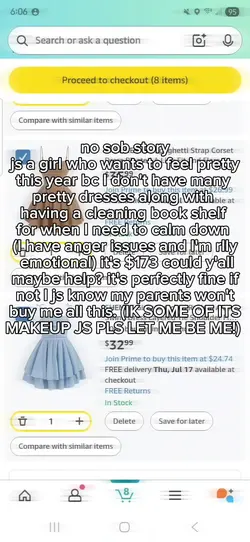 no sob story