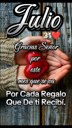 Adiós julio 