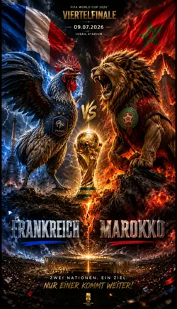 France vs. Marokko