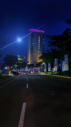 video malam hari