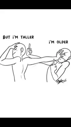 Older but taller 