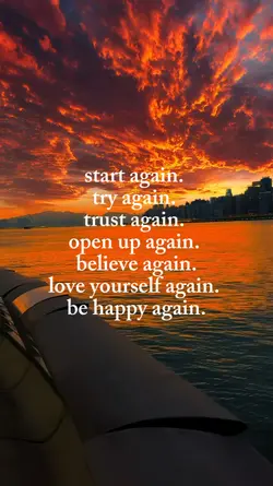 start again.